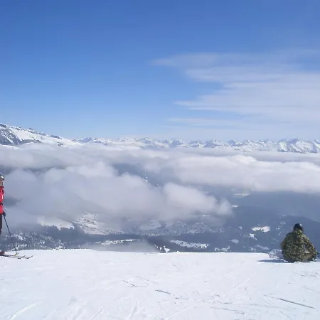 Primavera - 2.5 Zimmerwohnung, 52qm, Max 4 Pers, Schwimmbad/sauna Apartamento Flims