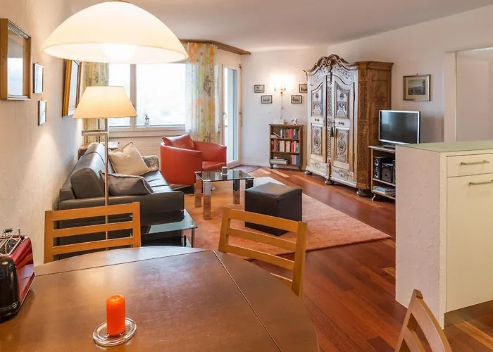 Primavera - 2.5 Zimmerwohnung, 52qm, Max 4 Pers, Schwimmbad/sauna Flims